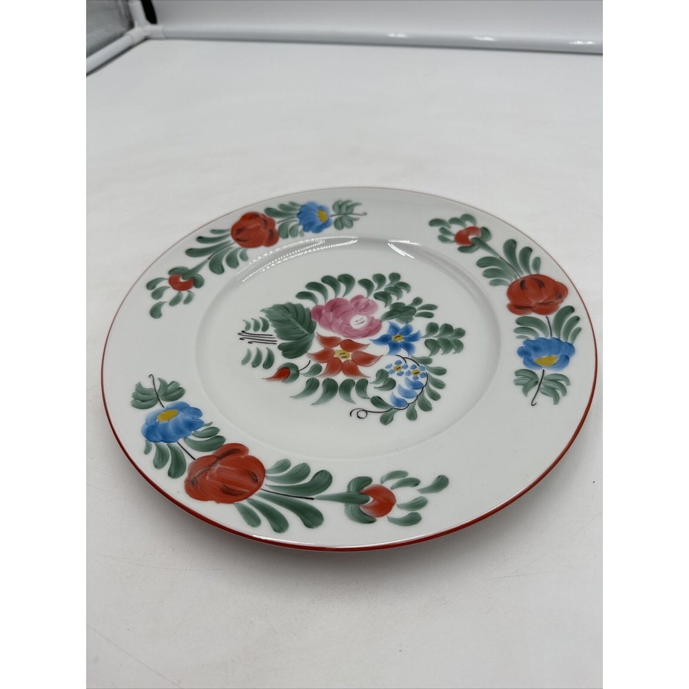 Kalocsa Porcelain Hungary Dinner Plate 10” RARE HTF FOLKLOR K.F.T Wall Art Plate